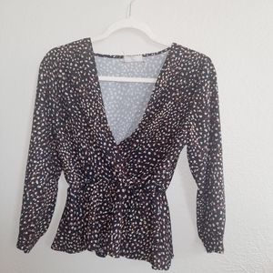 Cute long sleeve blouse